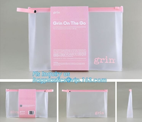 slider k pvc travel cosmetic bag, Cartoon Kid Handbag Pu Cheaper Plastic Zipper Slider Clear Pvc Bag, slider zippe