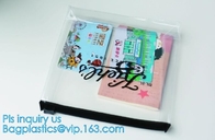 apparel packaging bag with k slider, Binding Christmas Gift Bag, k slider travel toothbrush toothpaste bag w