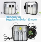 transparent pvc easy take away travel use toothbrush bag, printed zipper PVC Travel Bag For Toothbrush, travel pvc toile