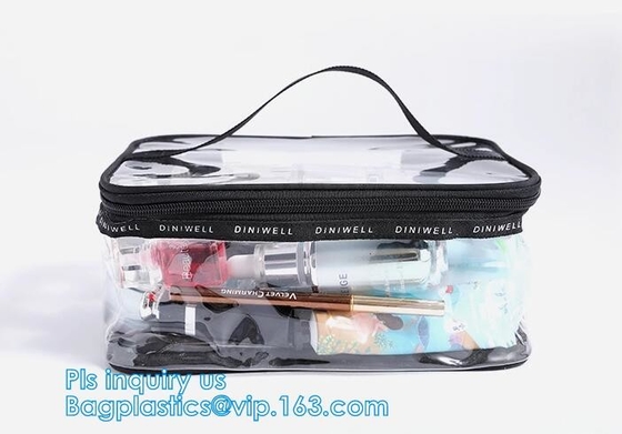 pvc easy take away travel use toothbrush bag, Drawstring Poly Travel Stationery Set Bedsheet Packing Pvc Bag, Cloth Pack