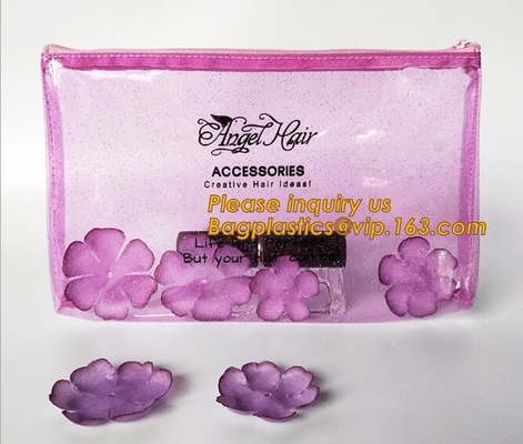 Wet Wipe Tissue Quick Makeup Bag Zippered Toiletry Carry Pouch Portable Resealable Zipper Shipping Bags For Jewellery