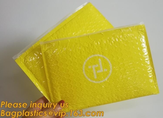 Custom Bubble k Packaging Bag Slider Padded Bag,Anti Shock Plastic PE Material Mailer Zip Lock Padded Bag /Slider