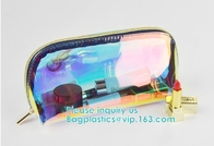 Holographic Color Bag Neon Bag Clear Pvc Cosmetic Make Up Bag in Rainbow,holographic k bagholographic laser handy