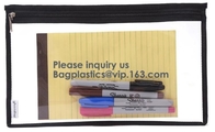 Custom Clear Zipper Pvc k Pencil Bag,Zipper Pvc Waterproof Tote Beach Bag,PVC Mesh Bag PVC Zipper Bag