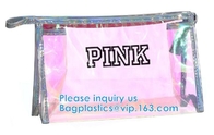 Boidegradable Makeup Cosmetic Bag Packaging Custom Printed Oxo Bottom Seal Eco Friendly Frosted EVA Swimwear Bikini Bag