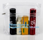 Hologram PVC Makeup Bag Transparent Laser Cosmetic Bag OEM Supplier, Zipper Cosmetic Bag With Handle Plastic Makeup Bag