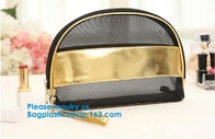 Promotion Mesh Cosmetic Bag 6 Color Makeup Bag New Women's cosmetics Travel cosmetic bag