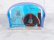 Shiny Luxury Hologram Laser Pvc Holographic Cosmetic Zipper Make Up Bag,Toiletry Bag Hologram Laser Lady Travel Cosmeti