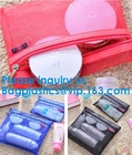 Cheap Cosmetic Bag Nylon Mesh Zippered Bag Makeup Organizer Bag,Women Mesh Cosmetic Portable White Mesh Zipper Bag