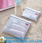 Travel Toiletry PouchCustom Small Portable White Mesh Zipper Cosmetic Bag With Leather Trim/Ladies Eco Makeup Hand Bag