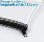Travel Toiletry Pouch Promotional Zip Lock Pvc Bag With Own Logo Eco-Freindly Transparent Pvc Zipper Pen Pouch
