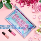 Customize New Fashion Hologram Cosmetic PVC Bag Holographic Makeup Bag Ladies Makeup Bag