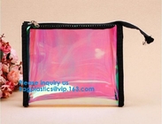 Travel Transparent Exquisite Zippered Handbag PVC Waterproof Toiletry Case Clear PVC Bag Travel Toiletry Bag