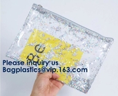 Window Makeup Cosmetic Bag Aluminum Foil Zip Lock EVA PVC Travel Accessorie,OEM and ODM Orders are welcome