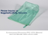 Makeup Bags, Frosted PVC Zipper Bags,Clear PVC Material Plastic Slide Pouch,PVC Zip Lock Document Bags