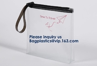 EVA Garment Packing Cosmetic Tote Bags Packaging / Cosmetic Storage Bag Clear Travel Makeup Bag Shoulder Pvc Cosmetic Ba