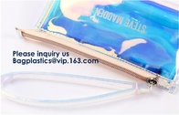 Handle Politzer Makeup Cosmetic Bag Toy Package Zip Barrel Cosmetic Box Portable Travel PVC Clear Cosmetic Makeup Bags