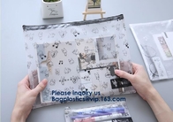 Promotional Custom Printed Pvc Vinyl Transparent Stationery k Bags,Crossbody Stationery Set Zipper Pvc Bag Bagease