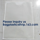 PVC backseal bag, PVC adhensive bag, PVC adhensive envelope, Document attacched BAGS, Metal buckel zipper lock bags