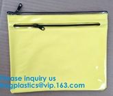 Custom Made Clear Plastic Vinyl Pvc A4 File Bag With Slider k,Vinyl PVC Bags With Slider Zipper, BAGEASE, BAGPLAST