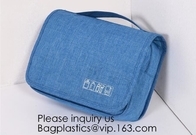 Cotton Canvas Cosmetic Bag Makeup Personalized Plain Blank Canvas Makeup Bag,Toiletry Bag Travel Makeup Bags, bagease