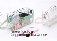 Clear Transparent Plastic PVC Bags Travel Makeup Cosmetic Bag Toiletry Zip Pouch,Toiletry Makeup Bag Pouch With Zipper C