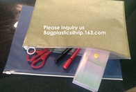 File Packing Bag With Zipper  Zipper File Bag PVC Document Plastic Bag,Zipper Pouch Zipper File Bags File Holders