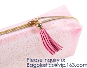 Women EVA Luxury Travel Cosmetic Bag Waterproof Toiletry Bag Mesh Bag With Zipper,Beauty top quality premium metal zippe