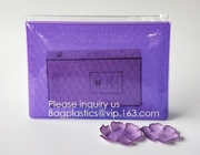 Recyclable Stand-Up Clear Plastic Cosmetic Promotion Packing Bag,Reusable Wet Wipe Eva Stand Up Pouch Bag, bagease, bag