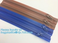 promotional nice design t slider 100% airtight tape waterproof zipper, Double Sliders Airtight Waterproof Zipper, TPU ec