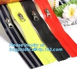 #5 TPU Coating Waterproof Open End Nylon Zipper For Outdoor Garment, nylon waterproof zipper with auto lock slider zippe