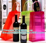 Transparent Plastic PP Shopping Handle Bag with Handle,clear white nylon handle PP/ PVC plastic bag for food packaging