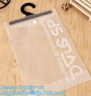 Frosty Transparent Pvc Hook Bag For Underwear Packing,Frosted PVC Zipper Hook Bags For Swimwear Underwear,Swimwear,Short