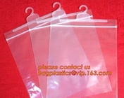 Custom Hanger Plastic Apparel Packaging Bags OEM Biodegradable Cloth Packing k Clothing Self Seal Garment bagease