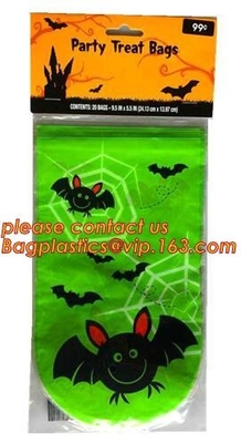 OPP plastic printing transparent sandwich goodie wedding christmas cookie packaging bread halloween candy bag bagease