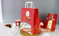 Multicolor paper gift bag, colorful kraft paper shopping bag, Recycled Flat Handle Brown Krafts Paper Bags Custom, Chris