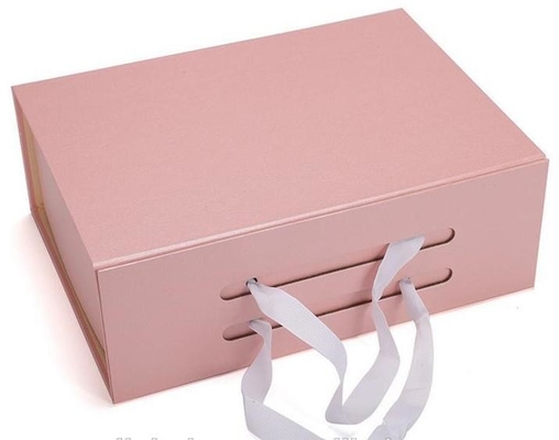 Custom Design Luxury Small Paper Cardboard Drawer Box,Pink Paper Foldable Gift Box Packaging Skin Care Cream Cosmetic