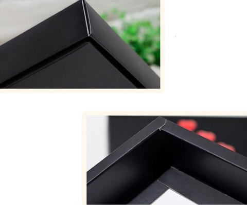 Custom Wholesale Luxury Foldable Paper Gift Flower Packaging Box with PVC window,Luxury Black Paper Gift Round Rose Flow