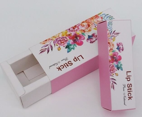 Cosmetic lipstick Recycled Folding Custom Cardboard Paper Gift Cosmetic Luxury Packaging Box,gift packaging paper flower