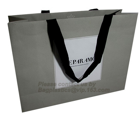 hot selling top quality luxury paper shopping bag carrier paper bag with ribbon handle wholesale,Luxury Art Paper Flower