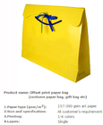 China suppliers Luxury Christmas Paper Gift Carrier Bag Wholesale,Low Cost Ribbon Handle Gift Carrier Custom Made Design