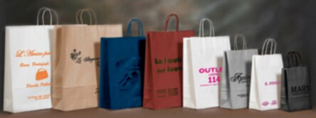 Wholesale Luxury Handmade Creative Elegant Custom Tote Carrier Shopping Packaging Paper Gift Bag,logo printed brown pape