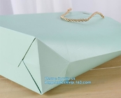 Fancy Design Black Paper Bag For Packaging, Luxury Custom Paper Carrier Bag, Gloss Laminated Luxury