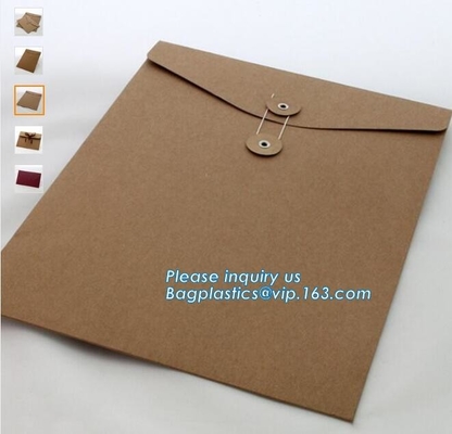 Customized logo paper envelope for plastic card from China supplier,Customized Kraft Paper Antique Envelop Mailer Envelo