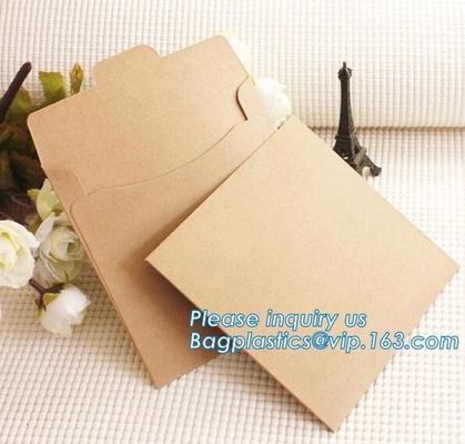 Peel and Seal Paper Envelopes for Small Parts Cash Jewelry,custom logo fancy paper envelope for invitation letter, bagea