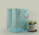 Retail Boutique Gift Carrier Packaging Custom Black Design Luxury Paper Shopping Bag With Logo paper carrier shopping ca