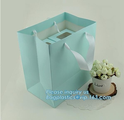 Retail Boutique Gift Carrier Packaging Custom Black Design Luxury Paper Shopping Bag With Logo paper carrier shopping ca