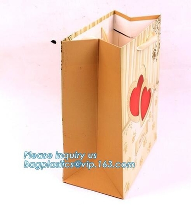 Luxury Paper Carrier Bag for Suit,Luxury Printed Paper Carrier Bag For Cosmetic,recyclable custom logo luxury paper carr