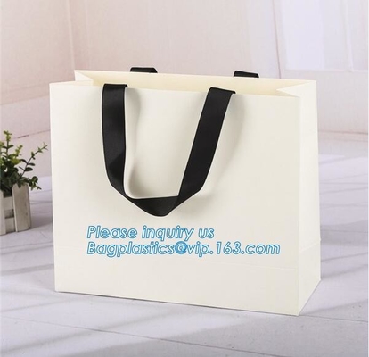 Promotional Custom Logo Printed Clothing Packaging Luxury Gift Carrier Shopping Gift Paper Bag,Shopping Paper Pag Luxury