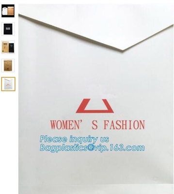 Fashion design gold foil edges light pink art paper wedding invitation cards packaging envelope RSVP envelope,bagplastic